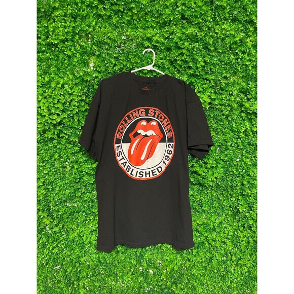 Vintage Rolling Stones 1962 Established Band T-shirt - Adult Mens XL - Q124 - Picture 1 of 2